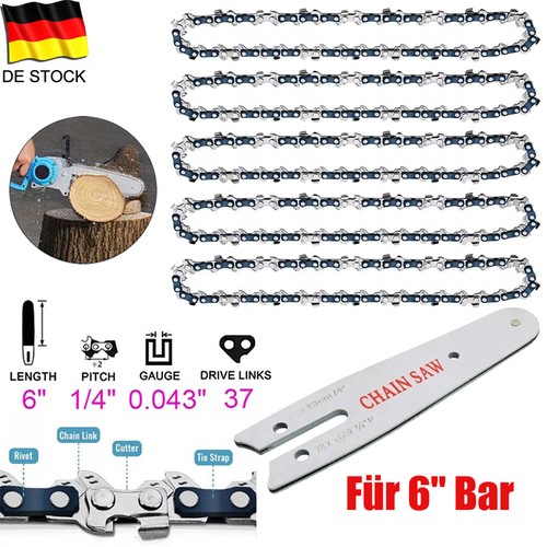 6zoll sägekette schwert - 5x,