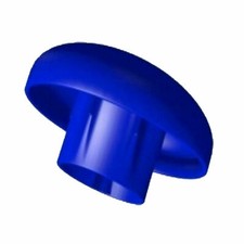 6 x Blau Trampolin Endkappen